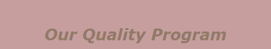 Our Quality Program